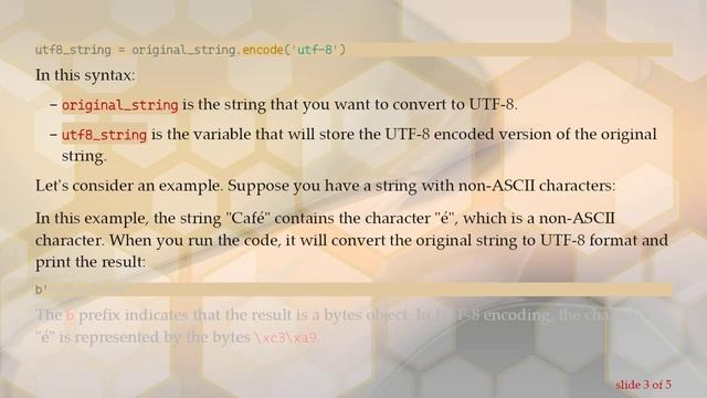 How to Convert String to UTF-8 Format in Python смотреть онлайн