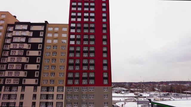 ЖК «Пехра» — съёмка с воздуха февраль 2025 смотреть онлайн