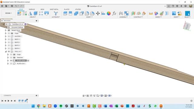 Timber Frame Design in Fusion 360 - Part 6: Top Plates смотреть онлайн