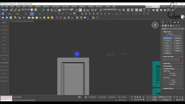 Lệnh bevel profile trong 3ds max 2020 | Học 3ds Max 2020 cơ bản cho người mới bắt đầu смотреть онлайн