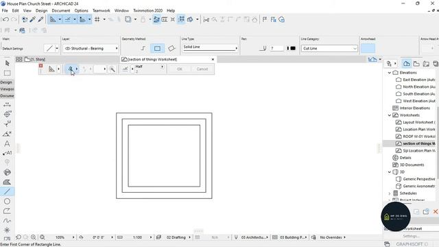 How To Use Offset Tool In Archicad смотреть онлайн