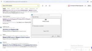 Как бесплатно скачать и установить драйвер для Epson L210 на Windows