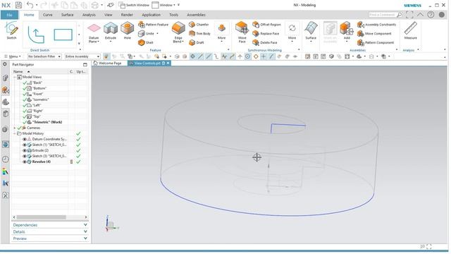 NX Tutorial 1 - View Controls - Version 1855 смотреть онлайн