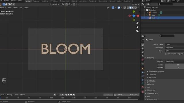 Blender 2.9 Cycles Bloom/Glow Effect - Sinhala Tutorial смотреть онлайн