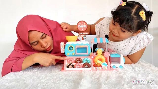 Lalamon l Review & Unboxing Mainan Mini Candy Donat смотреть онлайн