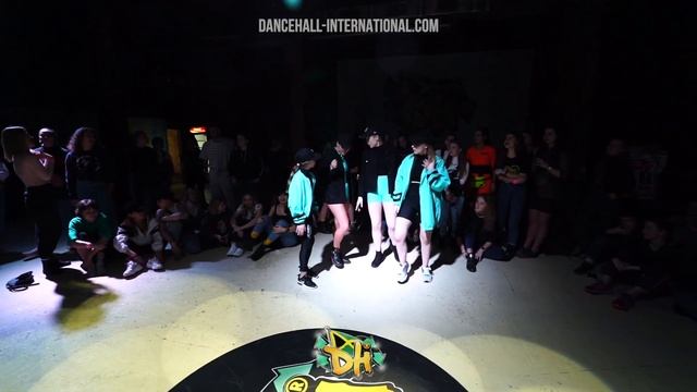 DANCEHALL INTERNATIONAL 2020 RUSSIA | TEAM BATTLE | KATY'S FAM VS DRUM DI FIRE [WIN] смотреть онлайн