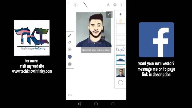 Slow Speed Vector editing tutorial in Android | Infinite Design Editing Tutorial | Part 3 | TKI смотреть онлайн