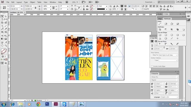 [INDESIGN CC 2017] Học Thiết Kế Với Adobe Indesign 2017 - Bài 08 смотреть онлайн