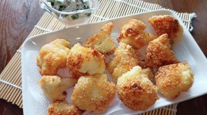 Вкусная Цветная капуста в сухарях на сковороде!