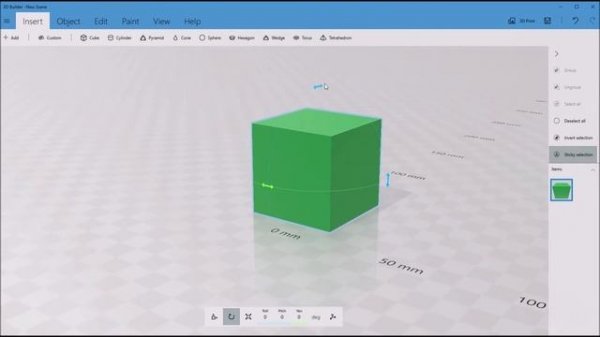 Simple 3D Builder Tutorial Part One