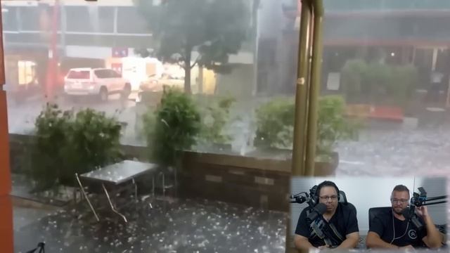 Americans React To Scariest Storm Moments In Australia смотреть онлайн