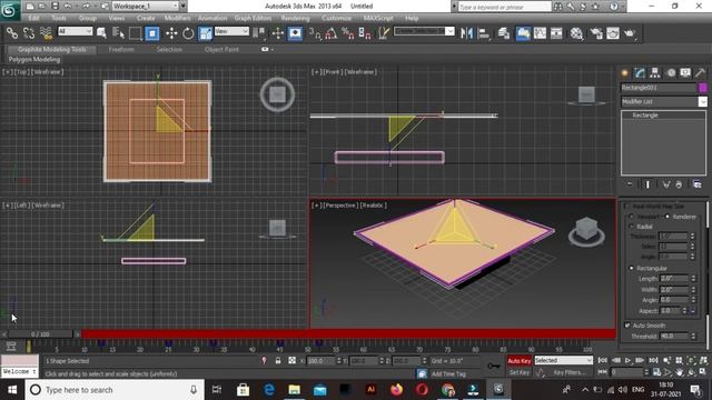Bedsheet in 3dsmax || Cloth modifier in 3ds max смотреть онлайн