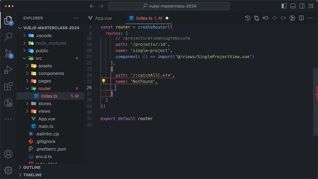 9.Catch-All-Undefined-Routes-and-Display-404-Not-Found-Page-in-Vue-Router смотреть онлайн