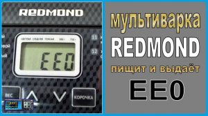 Ошибка EE0 на хлебопечке REDMOND. Причина и ремонт.