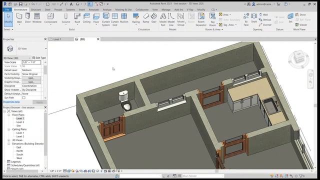 Revit architecture tutorial | Revit 2021 Basic to advance Live Session смотреть онлайн