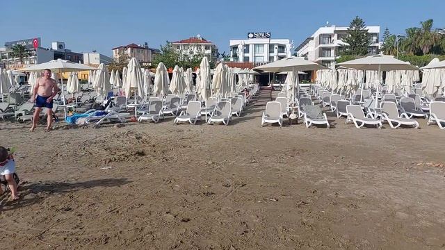 🇹🇷 SIDE PROMENADE & Strand Nähe Simus Hotel TÜRKEI 2024 #türkei #side #beach #antalya
