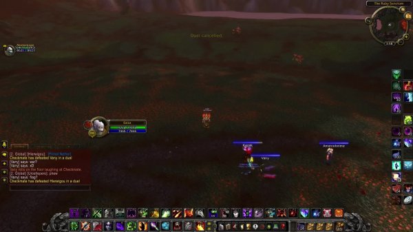 wow tbc arena 2x2 warlock