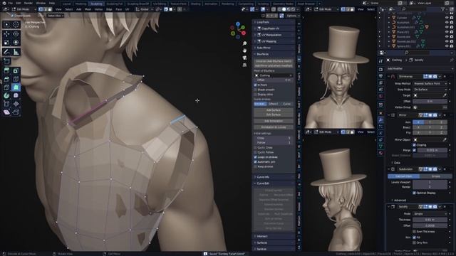 3D Fanart for @Zombey | Blender Timelapse смотреть онлайн