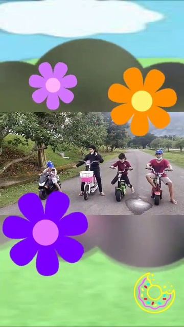 Bermain Mobil Mobilan Dan Skuter Seperti Salsa