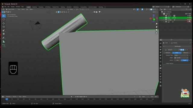 Learning Blender: EP8 - Modifiers [Boolean & Array] смотреть онлайн