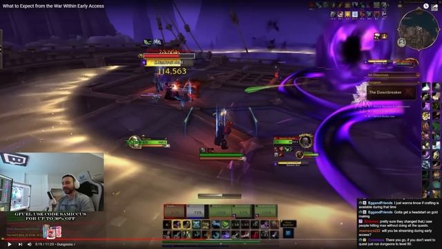 Everything YOU CAN DO In The War Within EARLY ACCESS 3-day Window - Samiccus Discusses & Reacts смотреть онлайн