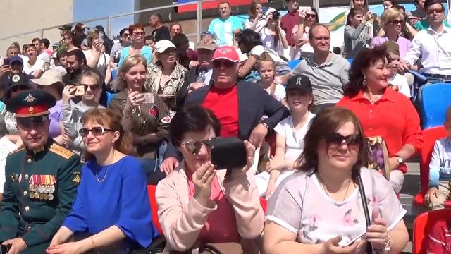 Парад в честь 100-летия СКВО /Ростов-на Дону/. Автор С.Рулев смотреть онлайн