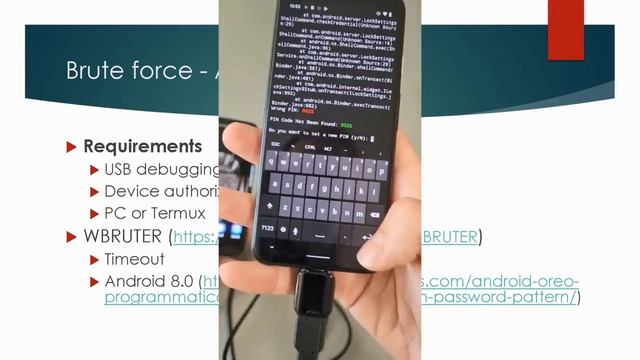 How to unlock PIN protected Android device using ADB and HID method. смотреть онлайн