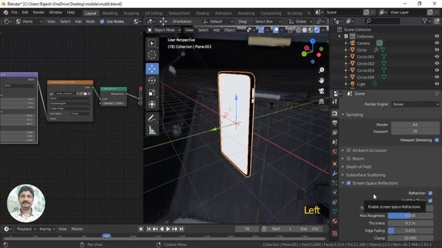Modeling a mobile phone-part2-blender beginer level смотреть онлайн
