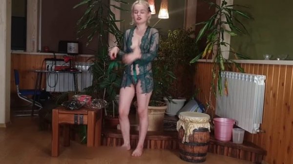 Transparent Robe Try On and Review part 2