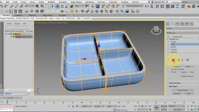 Modeling with subdivision - 3ds Max смотреть онлайн