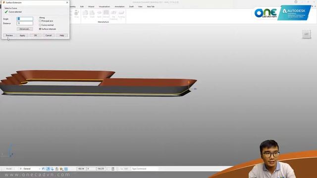 OneCAD | Cách tạo đường Curve cho Tool Axis trong PowerMill смотреть онлайн