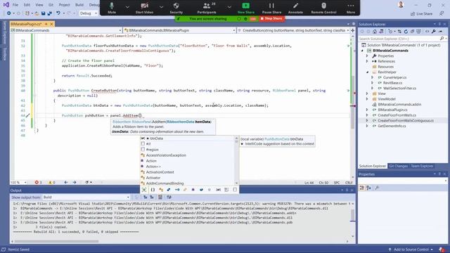 Revit API in Arabic - #48 - CreateButton Method - Ahmed Gamal Abdel Gawad смотреть онлайн