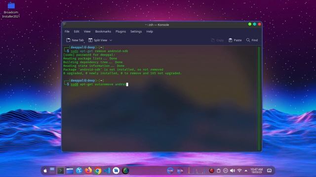 How to uninstall Android Studio/any software from KALI Linux | Linux distribution смотреть онлайн