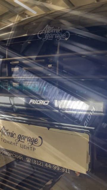 Светодиодная балка RIGID на Porsche Cayenne 958 рестайлинг смотреть онлайн