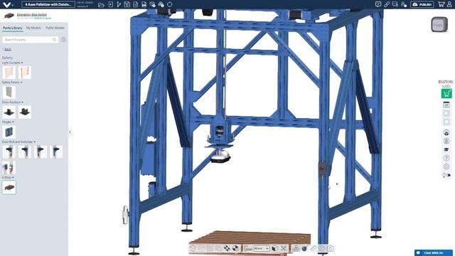 Cartesian Palletizer | Vention смотреть онлайн