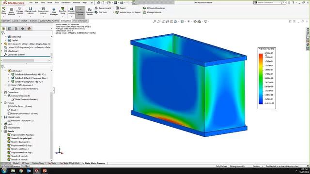 Nonuniform Force/Pressure-Loading Setup in SOLIDWORKS Simulation смотреть онлайн