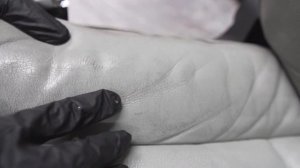 Как самому покрасить бежевое кожаное сиденье