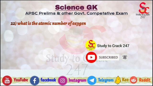 APSC science || apsc science syllabus || apsc science question || Study to crack 247 || Part-1 смотреть онлайн