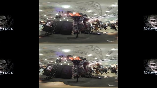 TOKYO COMIC CON 2016 VR 3D - death note ryuk - смотреть онлайн