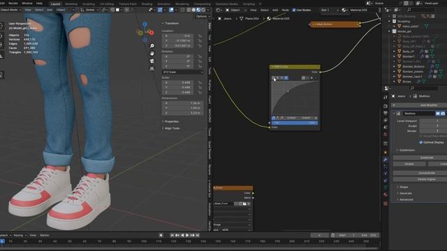 Modeling a stylized character in Blender (Part2). смотреть онлайн