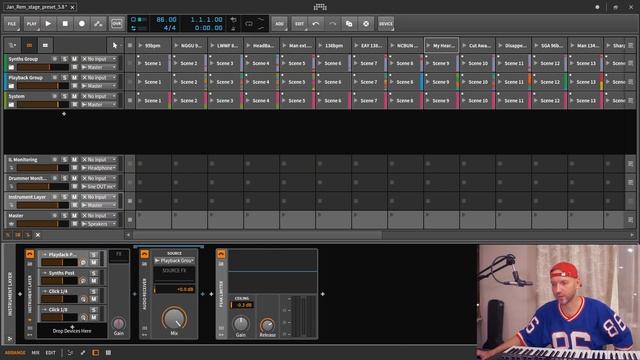 Bitwig Studio. Пресет для репетиции с группой #2 смотреть онлайн