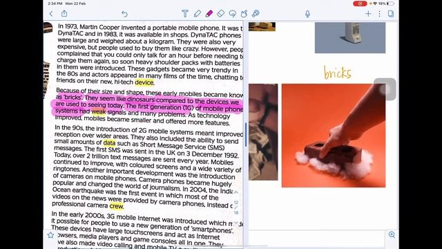 Form 4 English Unit 1 Reading : From Bricks to Smart Phones смотреть онлайн