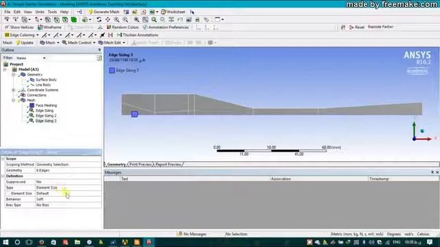 Simulating a Simple Ejector Using Ansys Fluent смотреть онлайн