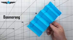 Как сделать самолет бумеранг с зигзагообразным крылом