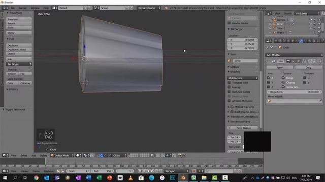 Jet Ski Dashboard Blender 2.79 смотреть онлайн