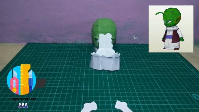 DENDE NAMEK DRAGON BALL PAPERCRAFT DIY смотреть онлайн