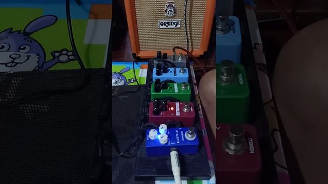 kokko mini pedals + mosky blue delay смотреть онлайн