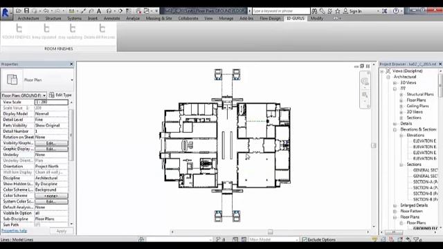 New 2017 : Classic Room Finishing Schedule in Revit смотреть онлайн