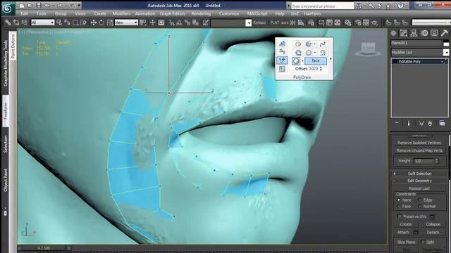 Retopology in 3DS MAX смотреть онлайн