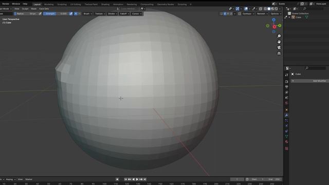 Sculping Blender 006 Lighting Matcap ライティングの調整 смотреть онлайн